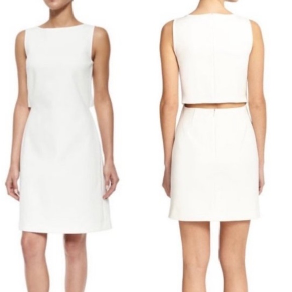 Theory emison back cut out mini dress - Picture 2 of 6